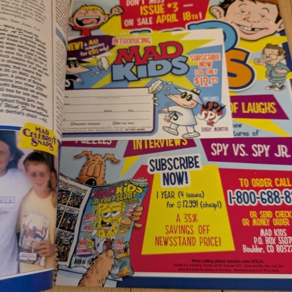 MAD Magazine with Burger King Cover - Picture 5 of 6